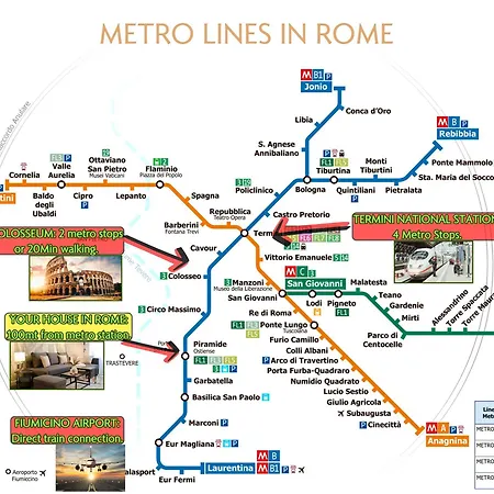 50mt Metro Station - 20min Walking From Colosseum - Romecentralhouse - Elegant And Fully Equipped Apartment *